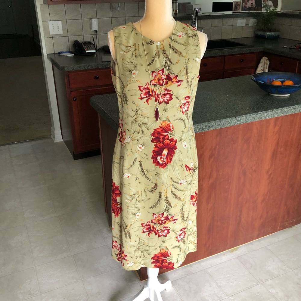 Jones Wear Floral Sheath Dress - sz 10
